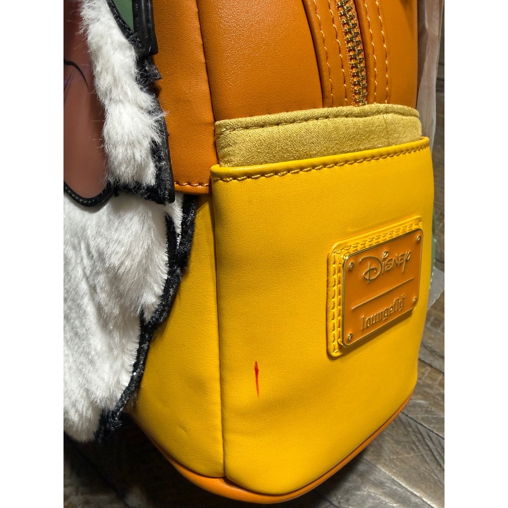 Loungefly Bashful Mini Backpack Disney Snow White Yellow NWT WDBK3140 - Picture 10 of 12